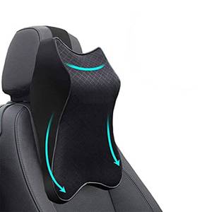 lot 2426 image: Car Seat Headrest Neck Rest Cushion, Car Seat Neck Pillow 100% Pure Memory Foam Neck Pillow with Breathable Removable Cover, Comfortable Ergonomic &amp Neck Pain Relief14.17x11.8x3.9 in (1 Pack, Black)