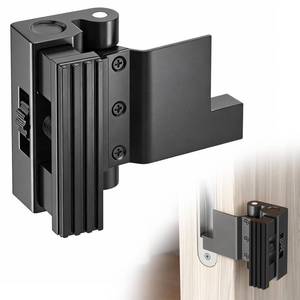 lot 2458 image: Portable Door Lock, Door Reinforcement Lock, Portable Door Lock for Travel - No Drilling, Interior Doors for Apartments, Hotels, bedrooms