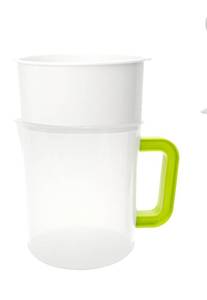 lot 2522 image: 1.6 Quart Food Strainer, Juicer Pitcher with Built-in Drainer for Juicing Use After, Yogurt, Nut Milk, Soy Milk, Pulp Dairy Maker