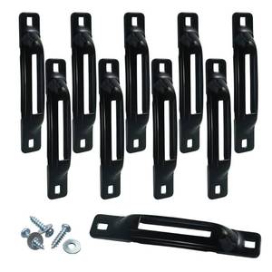 lot 2583 image: lifgarfe 10pcs Tie Down Slot Strap Anchors Fit for E-Track System Used as Tie Down Anchor Point for Trailers,Pickups,Vans,Trucks