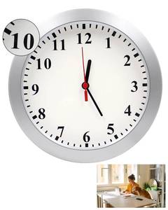 lot 2603 image: Hidden Camera Clock,1080P Indoor Security Spy Cameras Wall Clock with Motion Detection,Small Secret Camera Nanny Cam for Home Office,No Wi-Fi No Audio