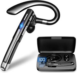 lot 2609 image: Boytond Bluetooth Headset V6.1,100Hrs Talk Time Wireless Earpiece