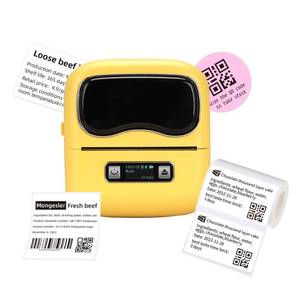 lot 2711 image: Label makers, 2-3 Inch Thermal Bluetooth Label Printer L9 Barcode Printer Mini Label Maker Easy to Use for Barcode,Address,Retail,Small Business,Shipping,Office,Clothing,Mailing(with 1 Roll Label)