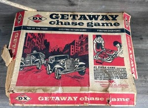 lot 132 image: Getaway Chase Game Complete Set with Track and Buildings