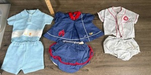 lot 168 image: Vintage Baby Clothing Lot Mixed Outfits