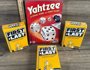 lot 177 image: Yahtzee and First &amp Last Game Bundle