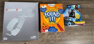 lot 186 image: Mixed Board Game Collection - Flashpad, Found It, and Strategy Game