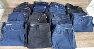 lot 209 image: Mixed Denim&nbsp Bundle Lot ( size 12)