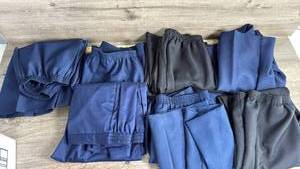 lot 212 image: Alfred Dunner lot Navy Blue Elastic Waist Pants Size 10
