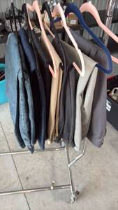 lot 225 image: Mixed Lot of Mens dress Pants and Jeans size 36 waist (28-30 inseam)