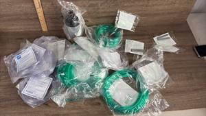 lot 399 image: Medical Oxygen Tubing and Nasal Cannula Supply Lot