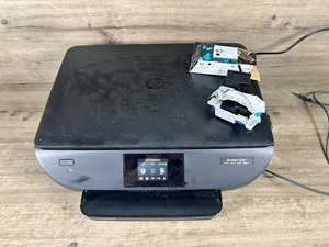 lot 262 image: HP Envy 5665 All-in-One Printer with Cables