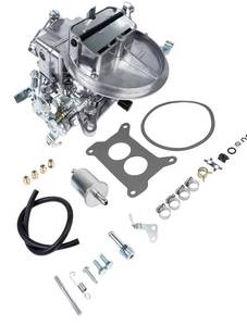 lot 4077 image: 0-4412S Carburetor 500 CFM 2 Barrel 2300 Manual Choke Replacement for GMC CJ5 CJ7 J10 F100 F250