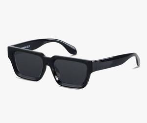 lot 4096 image: Thick Frame Rectangle Sunglasses Mens Womens Chunky Retro Sun glasses Simple Designer Rectangular Shades