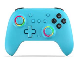 lot 4106 image: Deepdawn Wireless Controller for Nintendo SwitchSwitch 2LiteOLEDPC - Ergonomic Gamepad with Turbo, Programmable Buttons, RGB Lighting, Wake-up Function & Dual Vibration