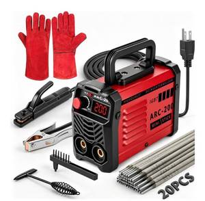 lot 4112 image: 200Amp 20PCS Rods Stick Welder, Super MINI Portable Welding Machine