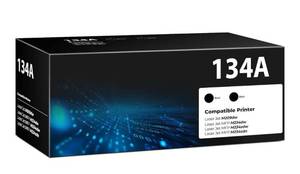 lot 4125 image: 134A Black Toner Cartridge M209dw MFP 234dw 2 Pack