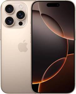 Apple iPhone 16 Pro, US Version, 256GB, Desert Titanium - Unlocked (Renewed Premium)