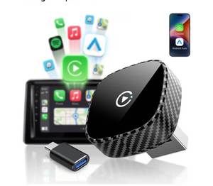 lot 4162 image: Wireless CarPlay Adapter for Apple iPhone & Android Auto 2026 Upgrade