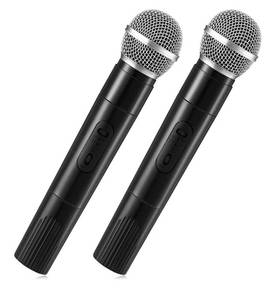 lot 4171 image: 2 Pack Fake Microphone Prop Microphone Play Plastic Mics Toy Mic Simulate Speech Practice