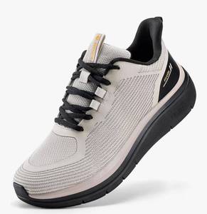 lot 4208 image: FitVille Mens Walking Shoes Wide Width Lightweight Cushioned Workout Sneakers Pain Relief 10.5