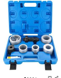 lot 4215 image: Exhaust Pipe Expander Stretcher Tool Set 1-58 to 4-14 Inches, 28mm Muffler Pipe Spreader Automotive Car Tool Kit for Tail Pipe Tube with Storage Case