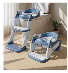 lot 4236 image: 3-in-1 Potty Training Seat & Training Toilet & Potty Chair, Height AdjustableToddler Toilet Seat for Kids