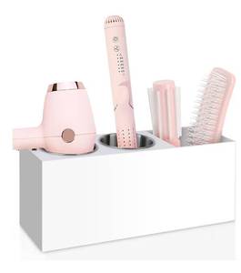 lot 4237 image: Hair Tool Organizer, Hair Dryer Holder with Heatproof Steel Cups,