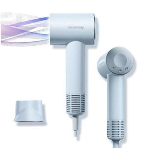 lot 4239 image: Dual Voltage Hair Dryer for Worldwide Travel, High-Speed Travel Hair Dryer for 5X Faster Drying, 200M Negative Ions, 0.69lb Portable Blow Dryer for Salon Results at Home & Abroad S4AT (Blue Dryer)