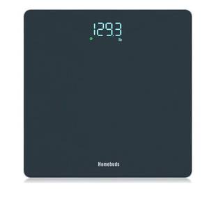 lot 4253 image: Homebuds Bathroom Scale for Body Weight, Precision 0.1lb by Our Professional Scale Factory Since 2001, Digital Weight Scale LED Display and Step-On, 3AAA Batteries Included, 400lb182kg, Blue