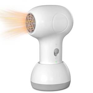 lot 4301 image: Cordless Hair Dryer for Baby, Kids Model with Charging Base, Gentle Airflow Mini Hair Dryer, Portable Travel Design, Small Dryer for Infant Delicate Skin