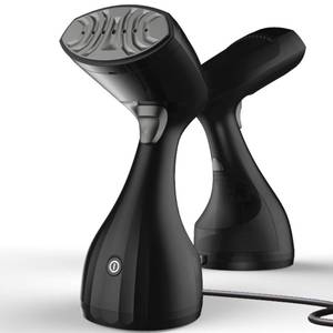 lot 4322 image: Garment Steamer, 1500W Travel Steamer with 300ml Detachable Water Tank, Fast 30s Heat-Up, Auto-Off, Handheld Steamer for Wrinkle Removal on Clothes, Garments, and Fabrics Black
