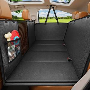 lot 4343 image: URPOWER Hard Bottom Dog Car Seat Cover for Pets 100% Waterproof Seat Cover Hammock 600D Heavy Duty Scratch Proof Nonslip Durable Back Seat Covers for Cars Trucks and SUVs