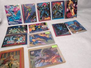 lot 750 image: 1990s Marvel Trading Cards Collection X-Men and Characters