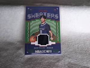 lot 2502 image: Ziaire Williams Memphis Grizzlies NBA Hoops Rookie Jersey Card