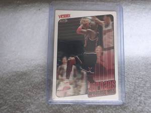 lot 2515 image: Michael Jordan Greatest Hits Upper Deck Victory Basketball Card