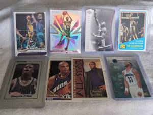 lot 2518 image: NBA Basketball Trading Cards Collection - Kobe Bryant, Kevin Durant, Wilt Chamberlain, Shaquille ONeal, and Charles Barkley
