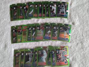 lot 3004 image: Panini Donruss Optic Baseball Cards Collection Lot - 30 ct