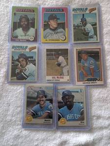 lot 3007 image: Kansas City Royals Baseball Card Collection - Including George Brett