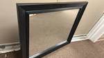 lot 50580 image: Large Black Framed Wall Mirror