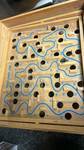 lot 50585 image: Wooden Labyrinth Ball Maze Game