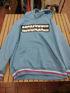 lot 58260 image: Red Ape light blue hooded sweatshirt
