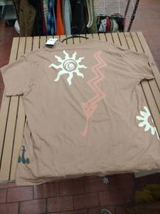 lot 58261 image: Nike brown cotton crewneck t-shirt - XXL