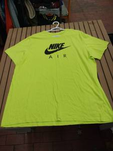 lot 58276 image: Nike Air neon green t-shirt