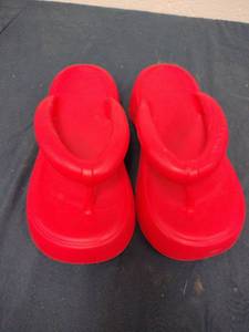 lot 58355 image: Miss Super Foam Wedge Sandals - 39-40