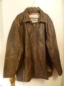 lot 58237 image: Wilsons Leather M. Julian brown leather jacket in a size XXL