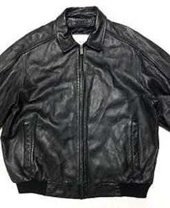lot 58238 image: vintage Wilsons Leather M. Julian 2000s black leather bomber jacket - XXL