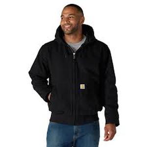 lot 58239 image: Carhartt Loose Fit Washed Duck Insulated Active Jacket
