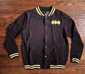 lot 58275 image: Batman Chronicles varsity jacket