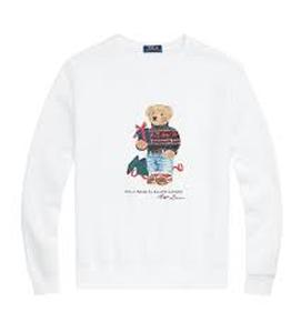 lot 58292 image: Polo Ralph Lauren Limited Edition Holiday Gift Bear fleece crewneck sweatshirt - 2XLT